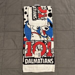 Vintage Disney 101 Dalmatians Towel & Washcloth Set NWT Puppy Pongo